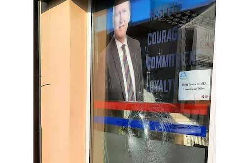 UUP leader Doug Beattie vows not to be intimidated after office attack