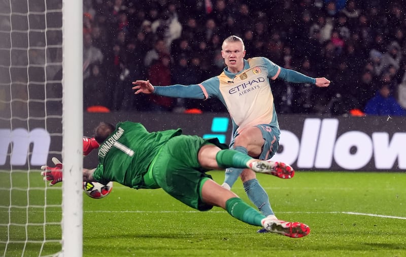 Erling Haaland scores Manchester City’s second