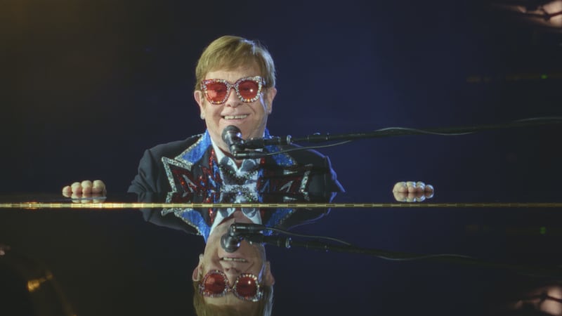 The film will show footage of moments from throughout Sir Elton’s career