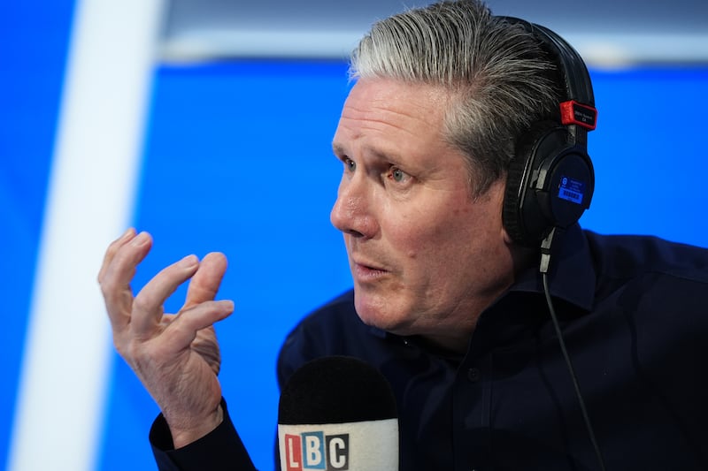 Sir Keir Starmer insisted on LBC’s Nick Ferrari At Breakfast show that Labour has no plans to raise taxes outside those it has already specified