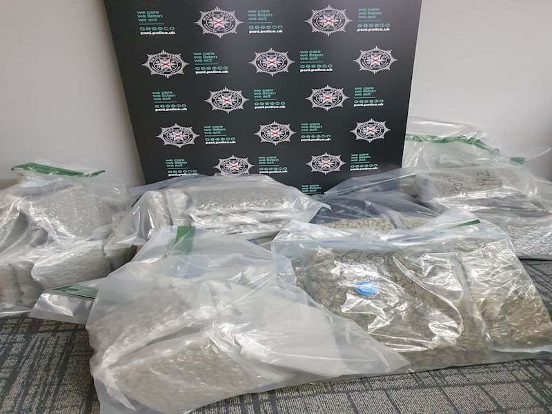 The man was further arrested in relation to three previous drug seizures, including a £500,000 seizure in March 2024 (PSNI)