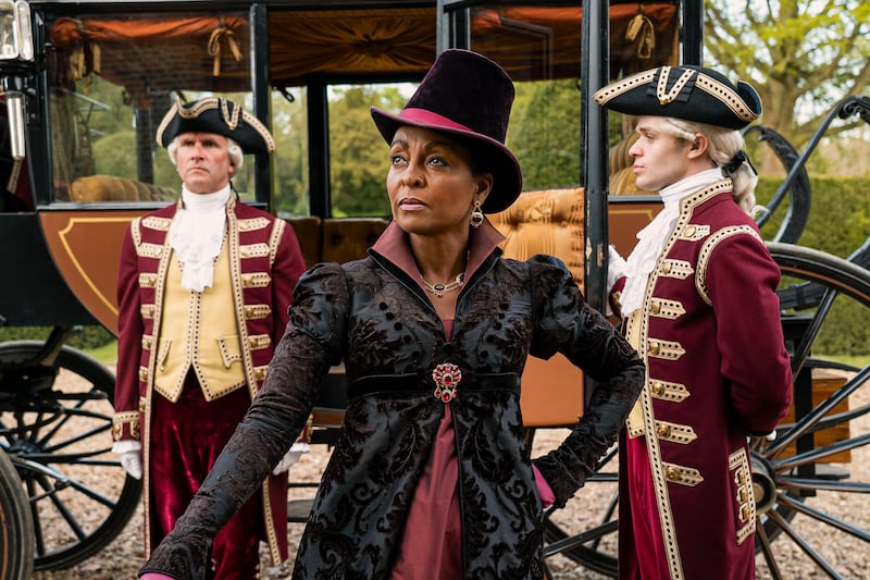 Adjoa Andoh played a 19th Century aristocrat in Bridgerton