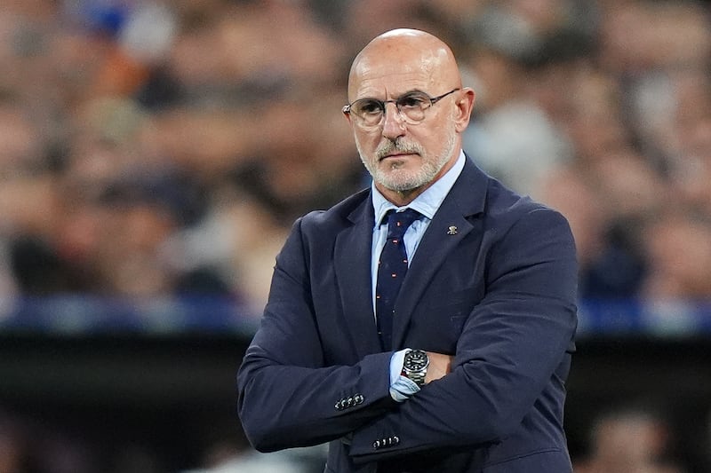 Luis de la Fuente managed Spain at under-19, under-21 and under-23 levels