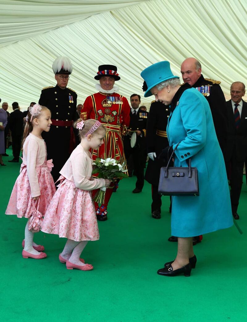 Queen visits Tower of London