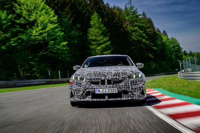 The new M5 is all-wheel-drive as standard