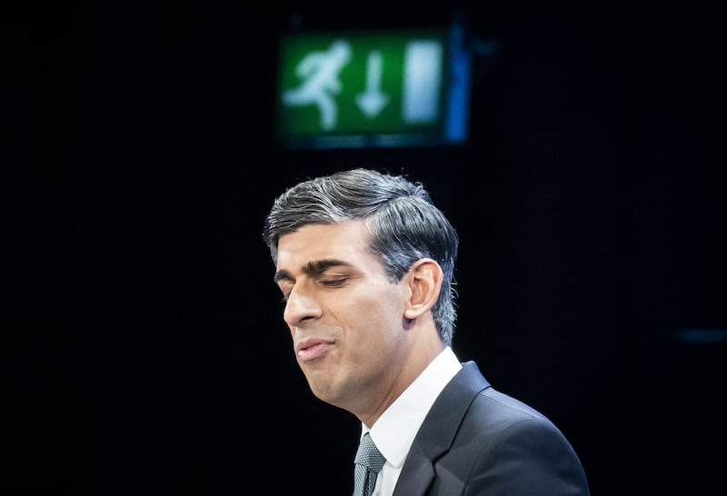 Rishi Sunak was the third Conservative leader since the middle of 2022