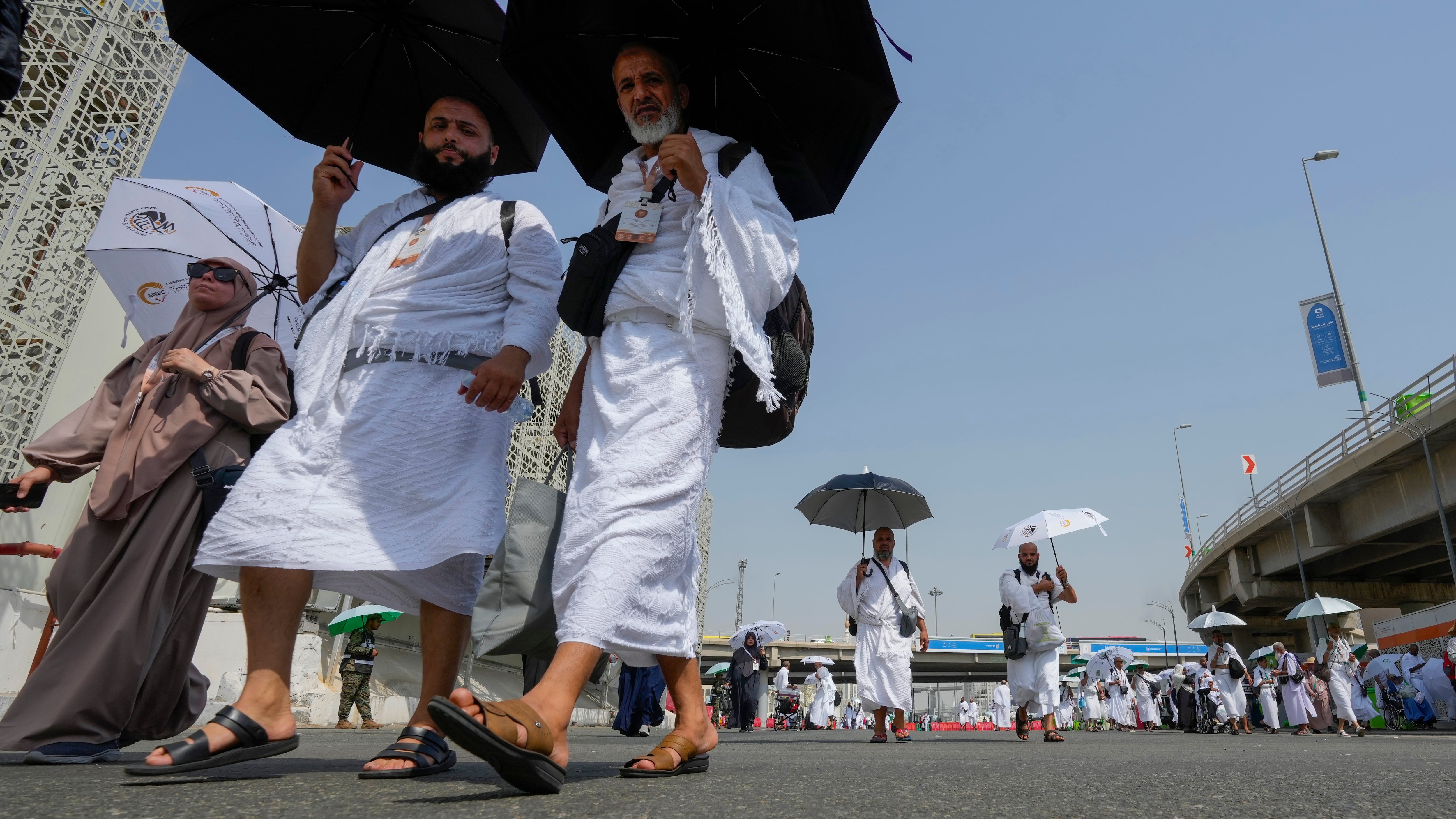 Around two million Muslim pilgrims are expected (AP)