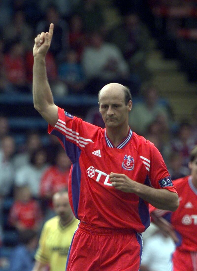 Attilio Lombardo was appointed player-manager at Crystal Palace in 1998
