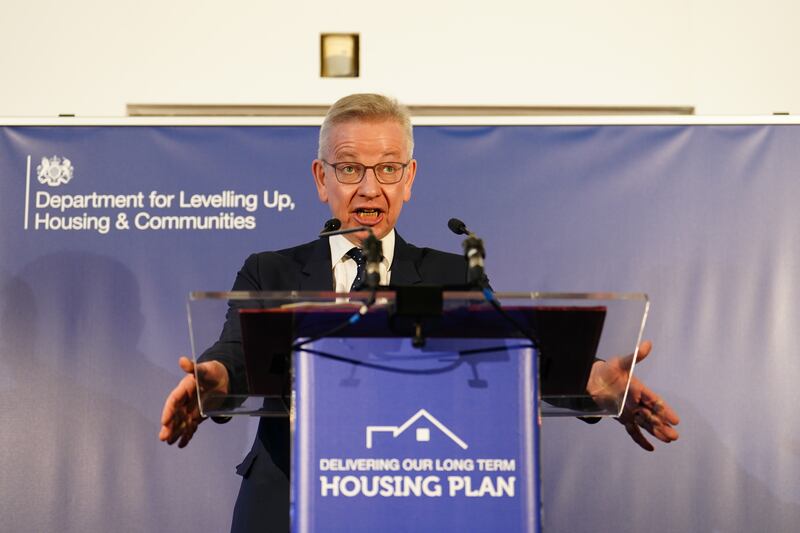 Housing Secretary Michael Gove wants to ban new leasehold homes