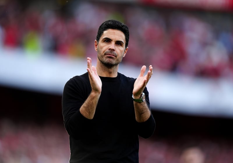 Arsenal manager Mikel Arteta will be without his captain for “a while”