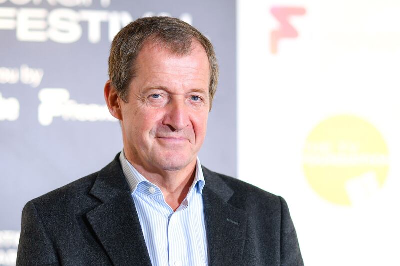 2AYY43E Alastair Campbell attends the annual Edinburgh TV Festival at the EICC for “In shaping the news”.Credit: Euan Cherry