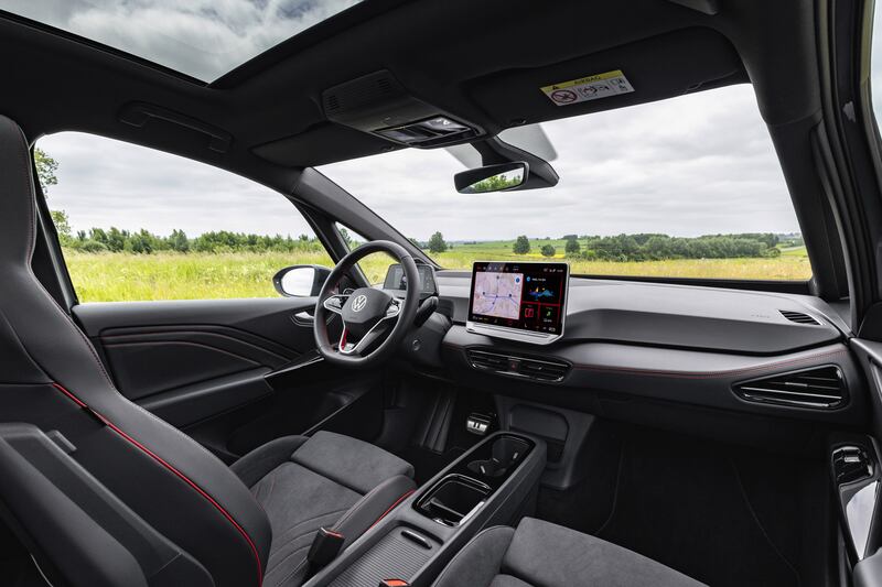 Inside the new Volkswagen ID 3 GTX Performance (Volkswagen)