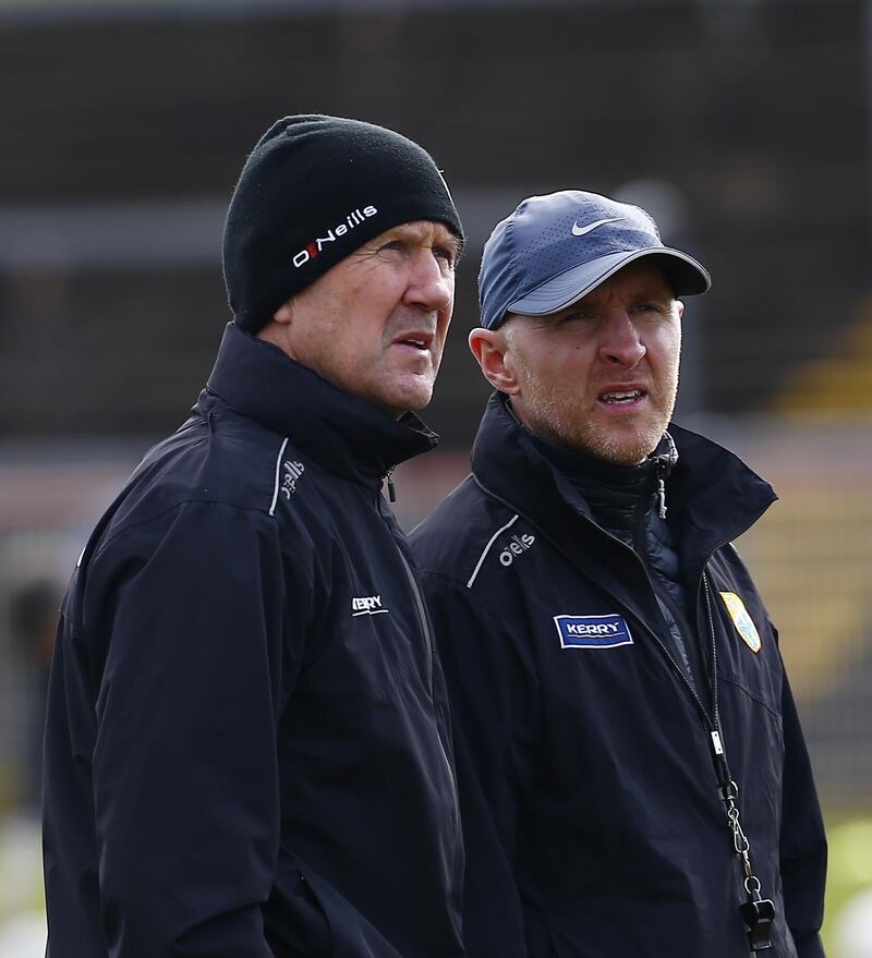 Jack O'Connor - with Tyrone man Paddy Tally part of his ticket - returned to the Kerry hot-seat for the third time weeks after the Kingdom's 2021 All-Ireland exit to Tyrone. Picture by Philip Walsh