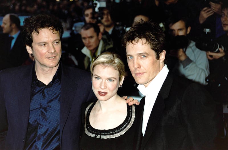 Left to right, Colin Firth, Renee Zellweger and Hugh Grant