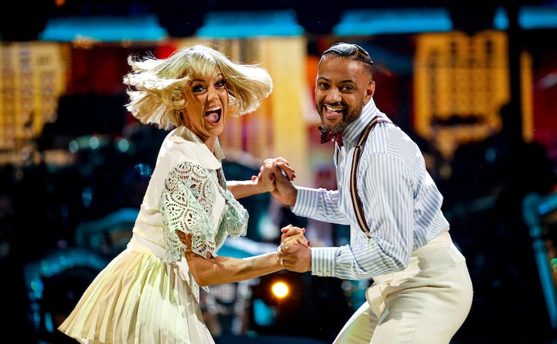 Lauren Oakley and JB Gill won the dance-a-thon