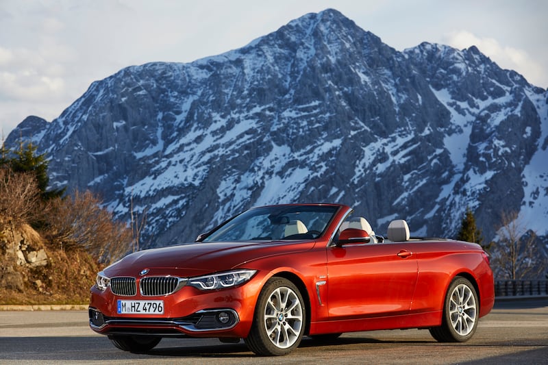 The 4-Series Convertible is a great all-rounder. (Credit: BMW Press Global)