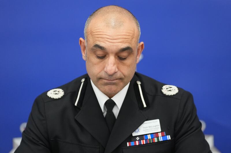 Assistant Chief Constable Thom McLoughlin said that the support of the community and the families of the deceased has been invaluable to the investigation