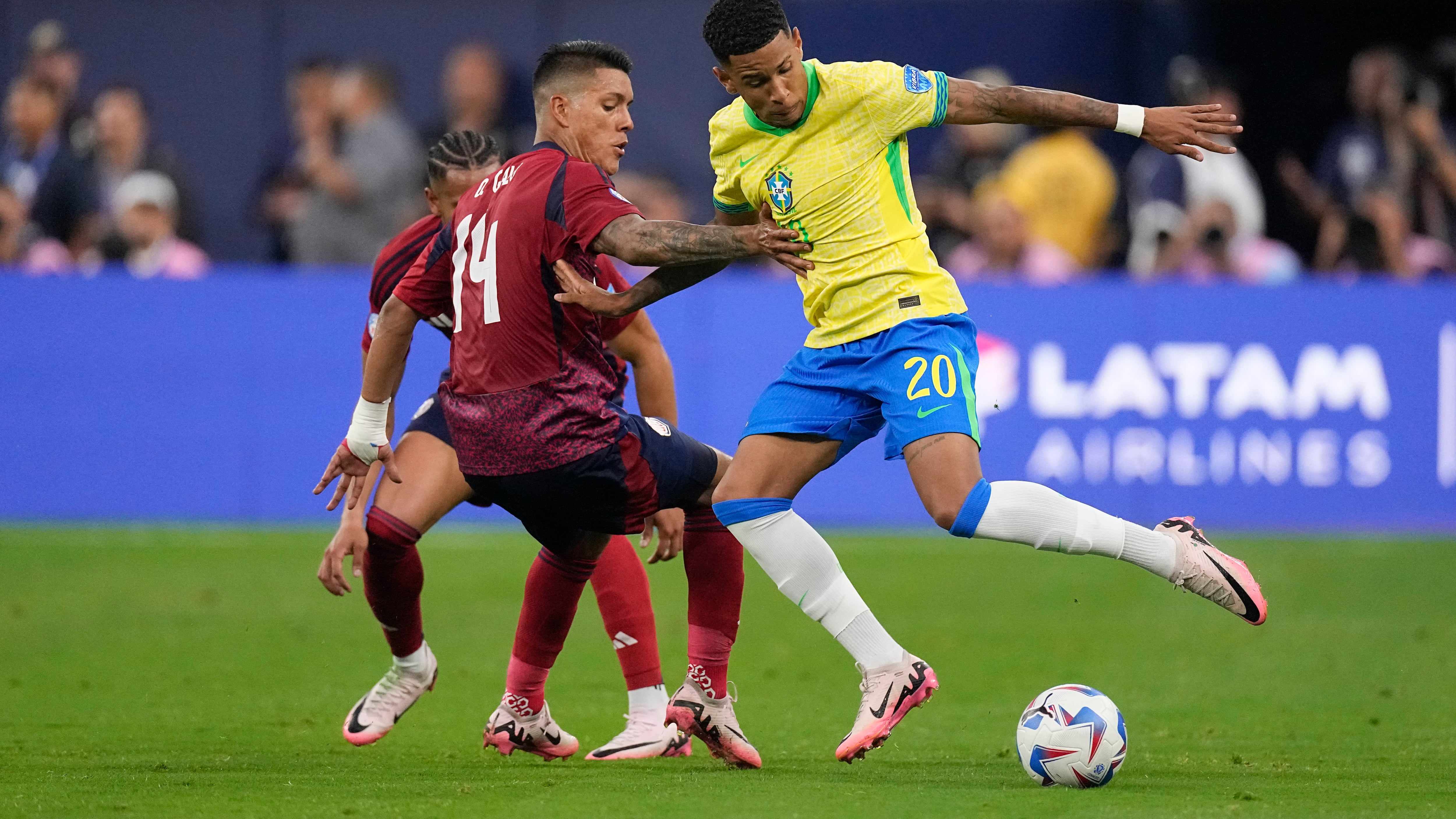 Brazil were held by Costa Rica (Mark J. Terrill/AP)