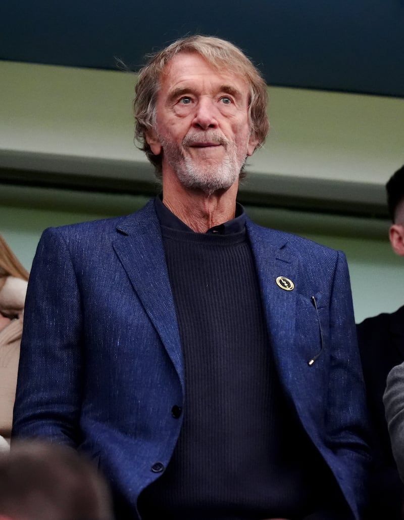 Manchester United co-owner Sir Jim Ratcliffe has spoken about building a ‘Wembley of the north’