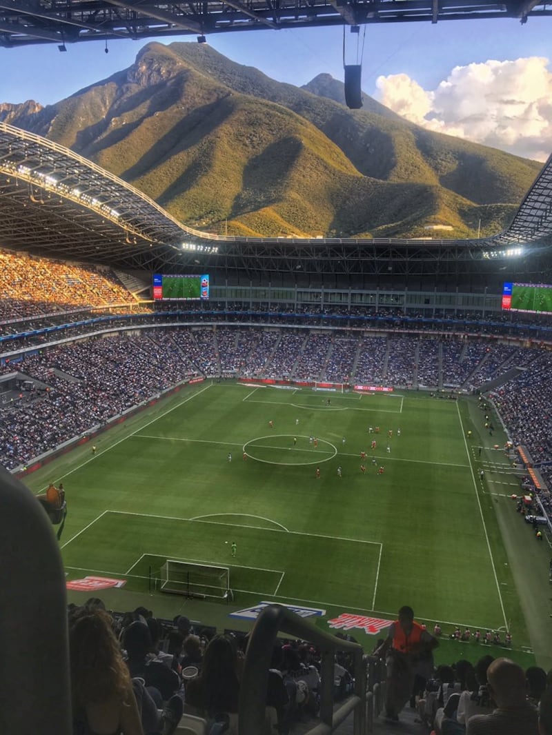 The story behind the stunning football stadium taking the by