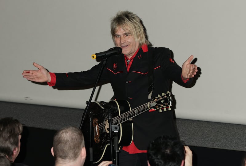 Mike Peters, frontman of the Welsh band The Alarm