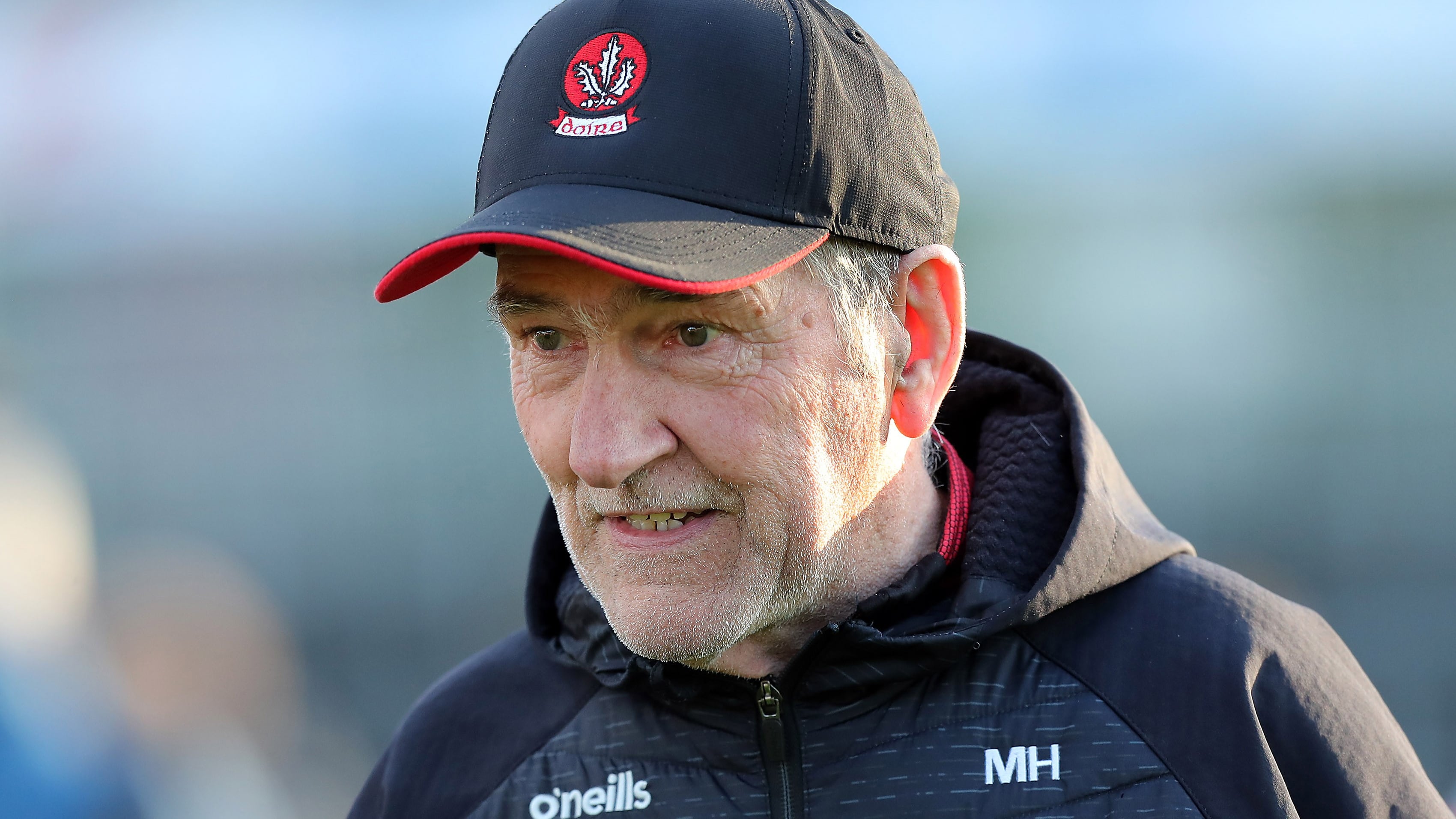 Mickey Harte hopes Derry have turned a corner after Saturday night's nervy victory over Westmeath in Newry. Picture by Margaret McLaughlin