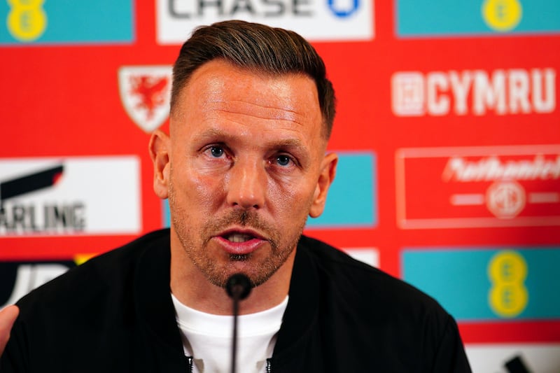 Wales manager Craig Bellamy has lost Daniel James to injury for his first two games in charge