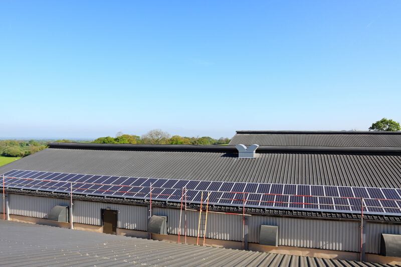 Farmers are well placed to support small scale renewables on farm, Tom Bradshaw said