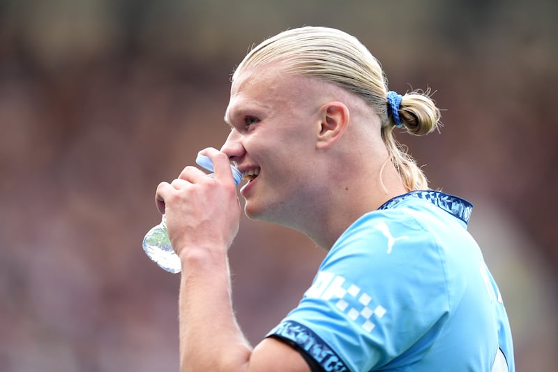 Haaland was on the scoresheet once again for City