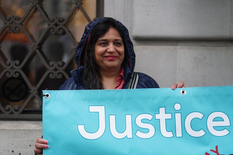Subpostmistress Seema Misra was given a 15-month prison sentence in November 2010 when she was eight weeks pregnant