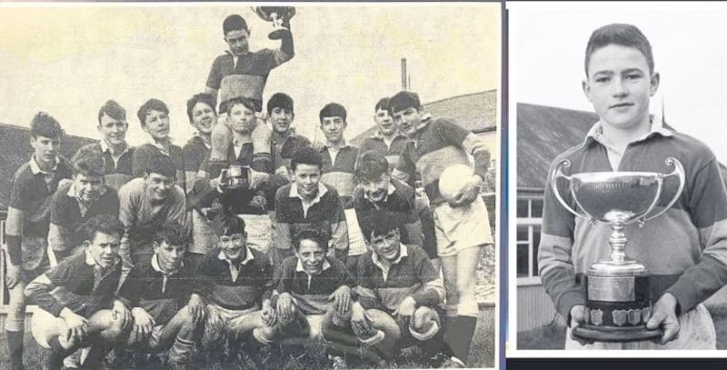 Martin O'Neill captained St Malachy's, Belfast to MacRory Cup success in 1971