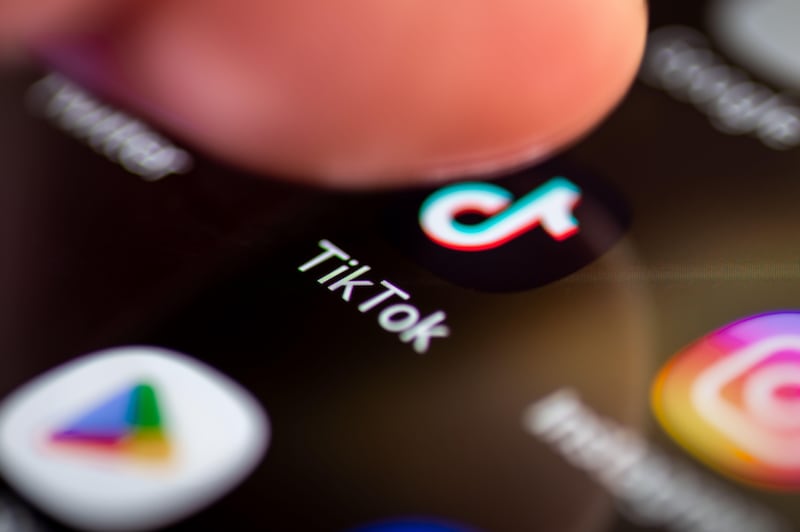 The TikTok logo