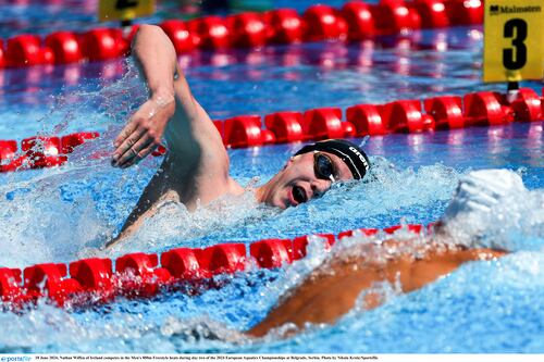 Two more Irish swimmers through to European finals