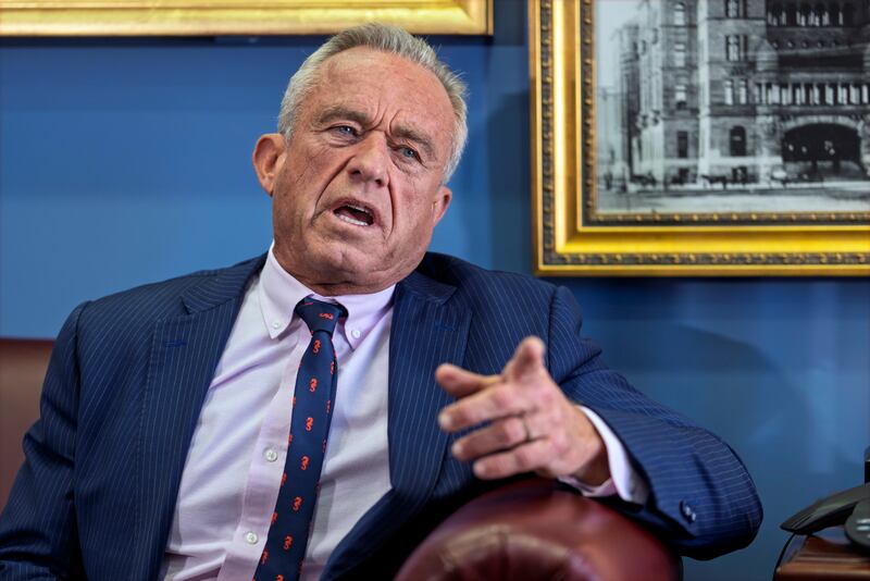 Robert F Kennedy Jr is a vaccine sceptic (J. Scott Applewhite/AP)