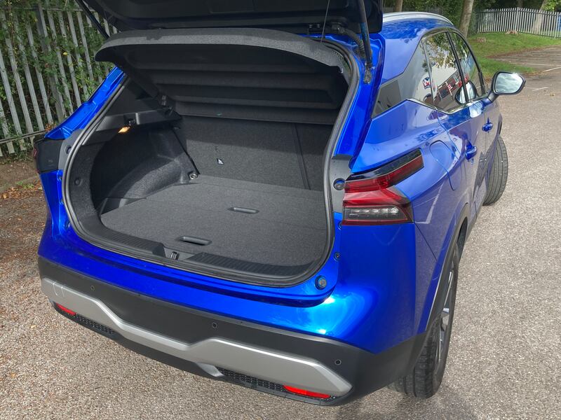 The large. boot makes the Qashqai ideal for families