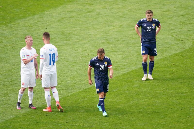 James Forrest last played for Scotland at Euro 2020