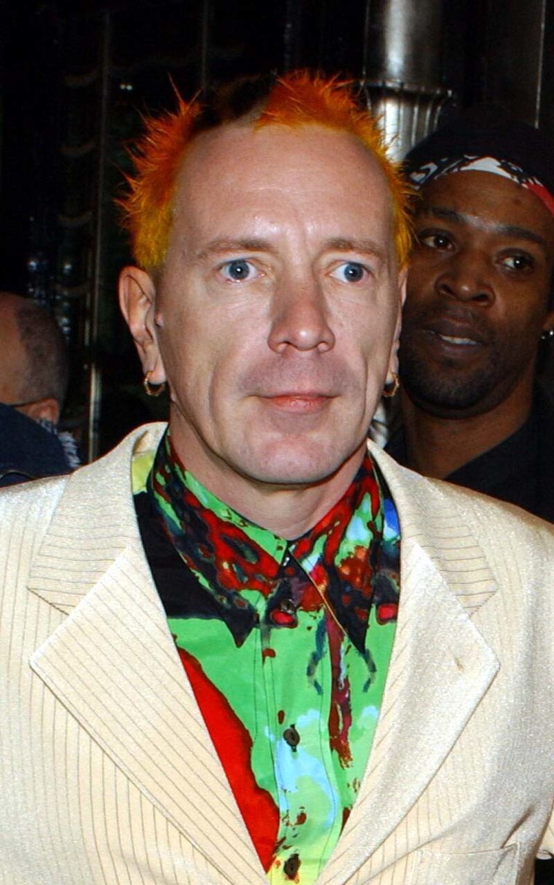 Former Sex Pistols singer John Lydon