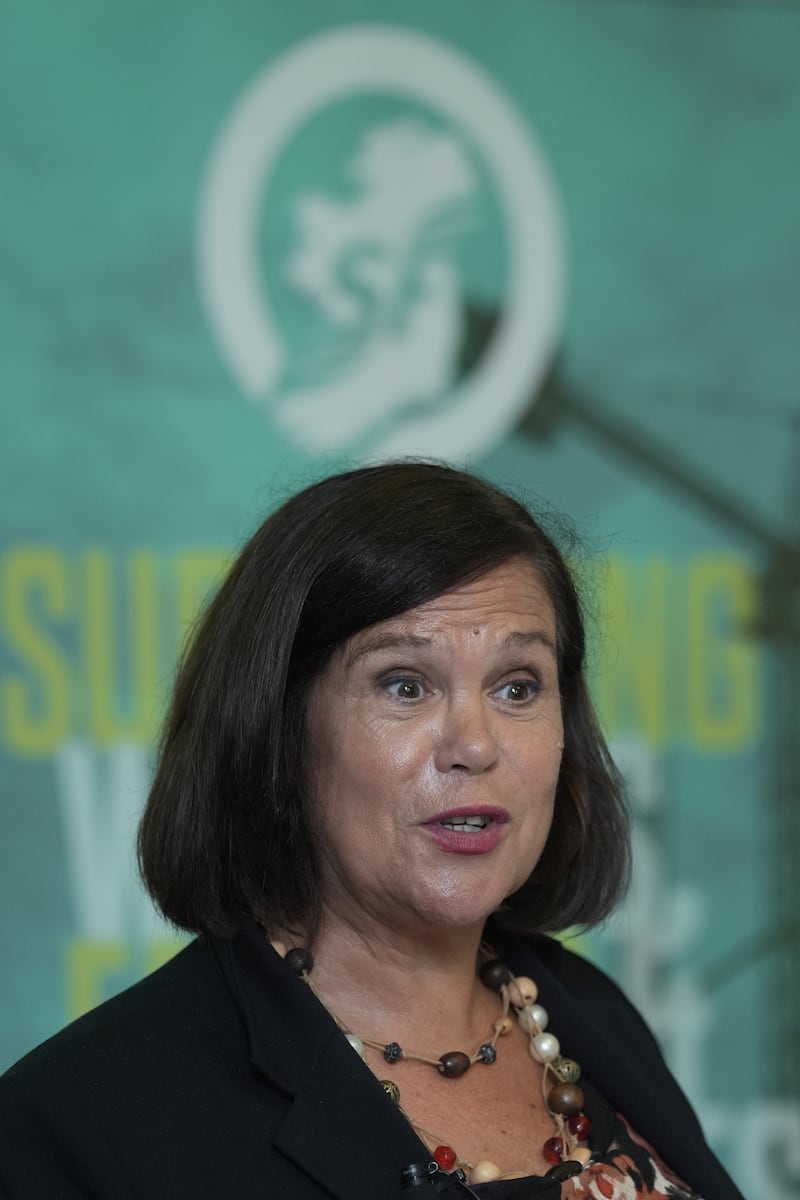 Sinn Fein president Mary Lou McDonald said the former Taoiseach had found ‘his appetite for reunification’