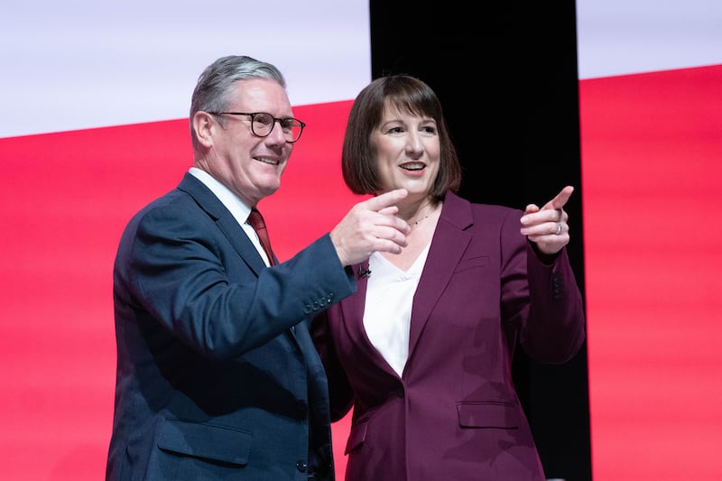 Prime Minister Sir Keir Starmer and Chancellor Rachel Reeves