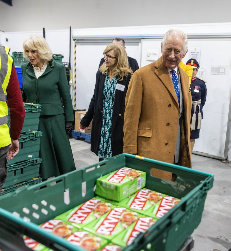 The King at the launch of The Coronation Food Project last year