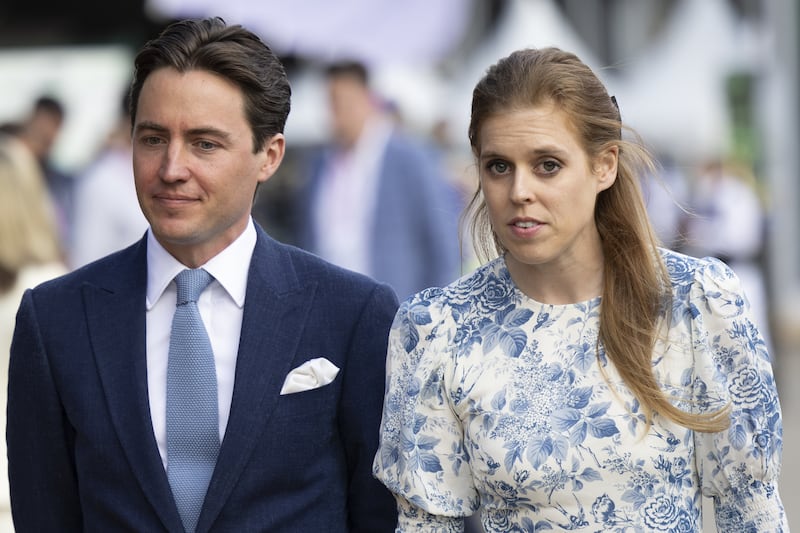 Princess Beatrice and her husband, Edoardo Mapelli Mozzi