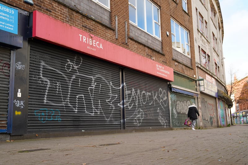 North Street, Belfast City Centre. PICTURE: JORDAN TREANOR