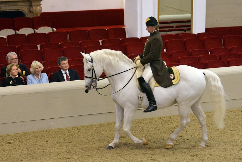 The Spanish Riding School in Vienna, Austria