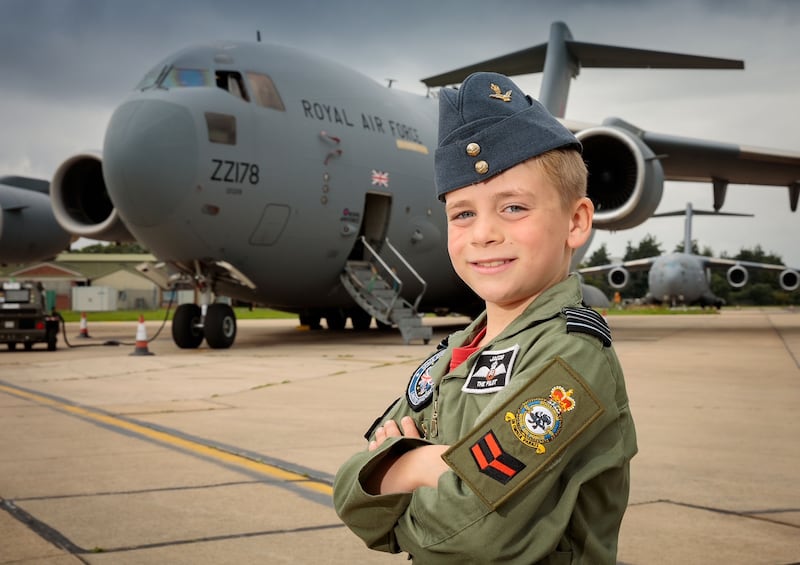 Jacob Newson is nicknamed “Jacob the Pilot” because of his love of planes and flying