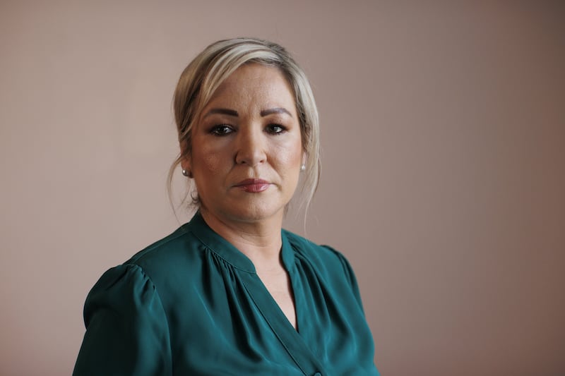 Michelle O’Neill said she wanted to be a ‘First Minister for all’