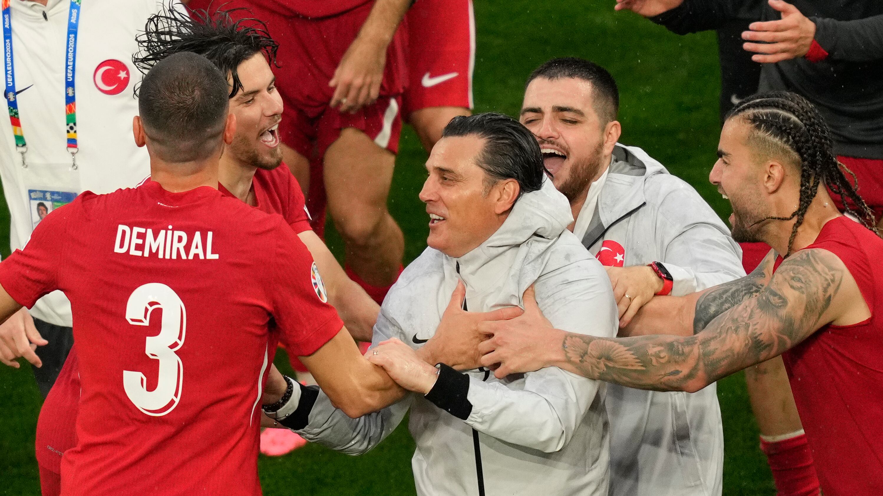 Vincenzo Montella saw Turkey get off to a great start at Euro 2024 (Andreea Alexandru/AP)