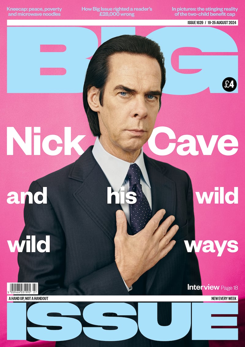 Nick Cave was being interviewed for The Big Issue