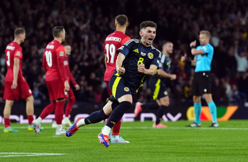 Billy Gilmour started Scotland’s fightback