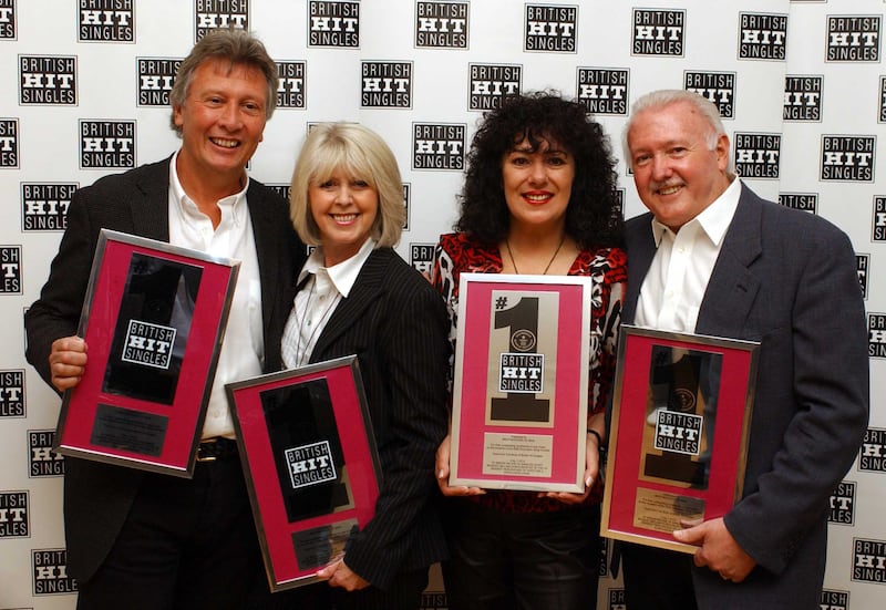 Lee with the rest of Brotherhood Of Man