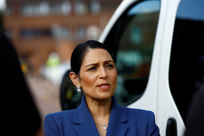 Dame Priti Patel called on ministers to resume trade discussions with the US